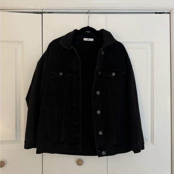 Jackets & Blazers - Black Jean Jacket
